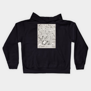 Nature's Fitful Moments by Louis Wain Kids Hoodie